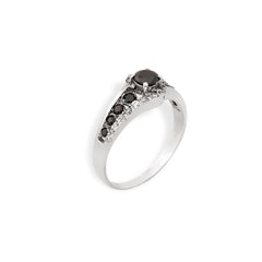 BLACK ICON RING