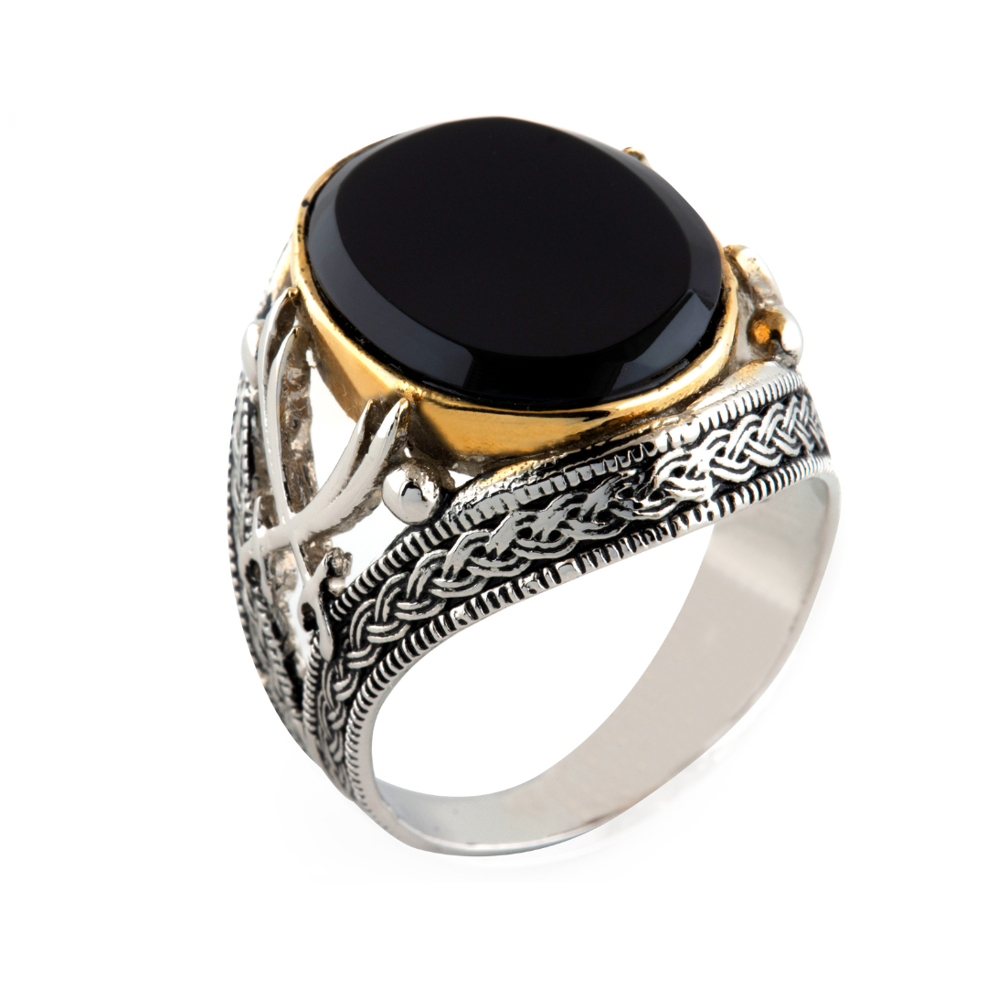 THE “ZULFIQAAR” RING (BLACK)