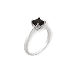 SQUARE ZIRCON RING