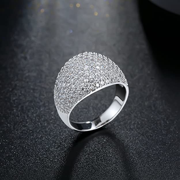 PAVED DOME RING