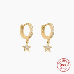 CRYSTAL STAR EARRINGS