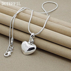 SOLID HEART PENDANT