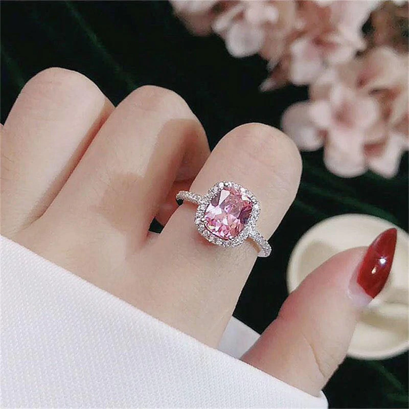 TRENDY WHITE CZ RING