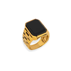 FLAT CUT ONYX (Gold)