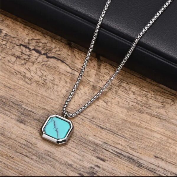THE SQUARE NOIR (TURQUOISE )
